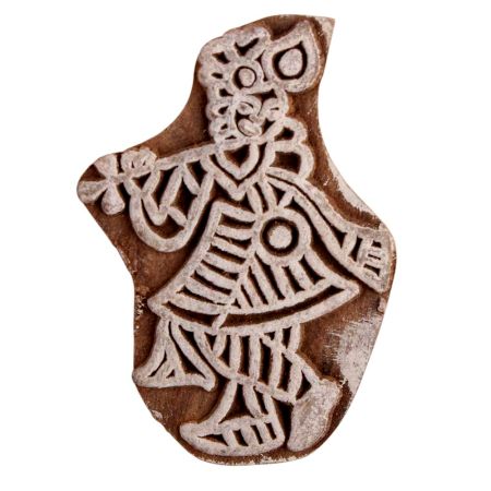 Set of 1 Piece New Wooden Printing Block