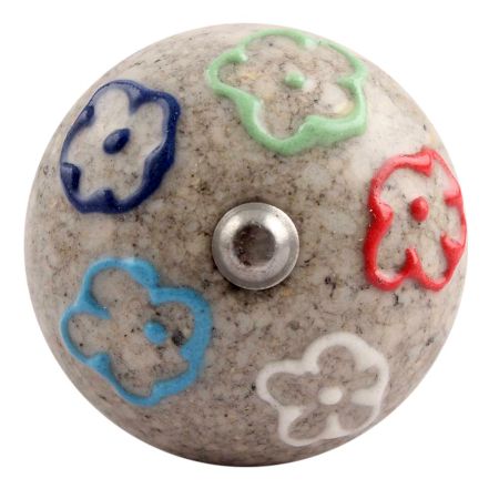 Multicolor Crackle Ceramic Wine Stopper (Set of one Piece)