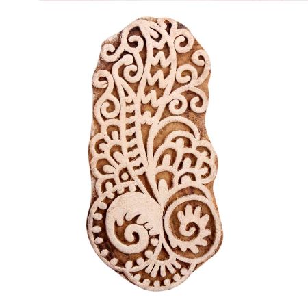 Set of 1 Piece New Wooden Printing Block
