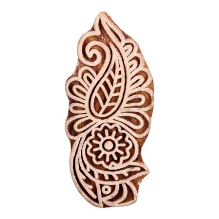 Set of 1 Piece New Wooden Printing Block