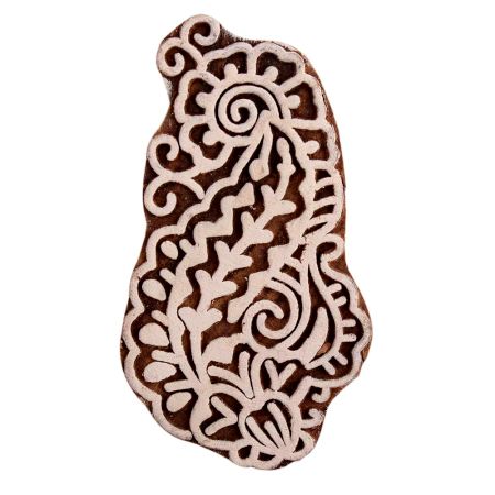 Set of 1 Piece New Wooden Printing Block