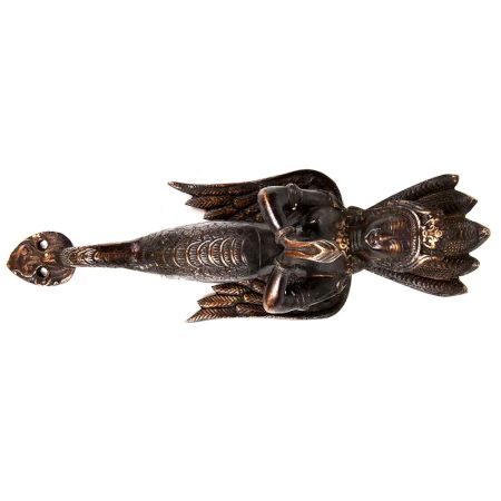 Brass Nag Kanya Serpent Daughter Door Handle