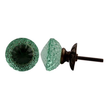 Mint Green Glass Dresser Knob Online