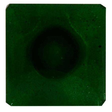 Green Square Flat Glass Wine Stopper (Set of one Piece)