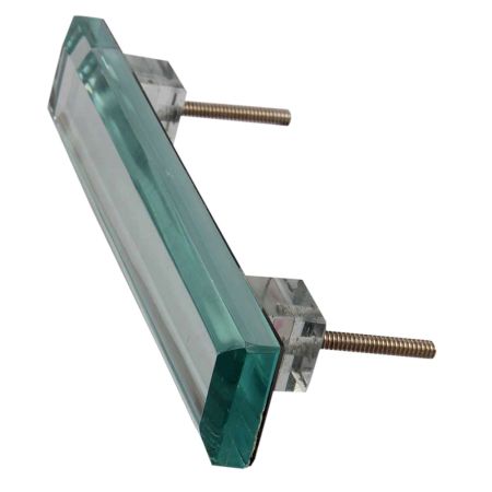 Venetian Clear Glass Big Door Handle