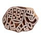 Set of 1 Piece New Wooden Printing Block