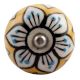 Mustard Flower Ceramic Wine Stopper (Pack of one Piece)