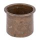 Old Brass Copper Ganga Jamuna Round Panchamrit Pot