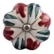 Maroon Big Melon Ceramic Wine Stopper (Set of one Stopper)