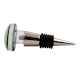 Lime Flat Cabinet Glass Wine Stopper (Pack of one Piece)