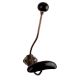 Solid Black Ceramic Iron Hooks