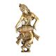 Brass Door Handle of Turban Man with Dholak
