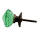 Green Glass Cabinet Knob