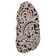 Set of 1 Piece New Wooden Printing Block