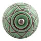 Pea Green Pattern Etched Ceramic Wine Stopper (Set of one piece)
