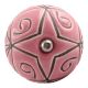 Pink Etched Ceramic Floral Wine Stopper (Set of one piece)