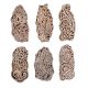 Set of 6 Piece New Mix Wooden Printing Block