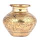 Engraved Brass Water Pot
