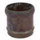 Vintage Hand Crafted Brass Grain Measuring Pot Paili