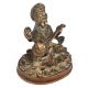 Goddess Saraswati with Veena - Brass Statue