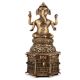 Tribal Ganesh Brass Jewellery Box