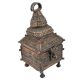 Tribal Temple Shape Brass Box