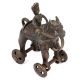 Vintage India Brass Horse with Rider