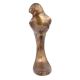 Vintage Brass Parrot Bookend