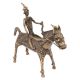 Brass Warrior Horse Statue