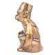 Rare Solid Brass MonkeyÂ Statue