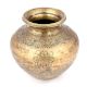 Vintage Beautiful Hand Carved Design Brass Water Pot