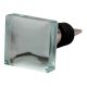 Venetian Clear Square Flat Glass Wine Stopper (Set of one Piece)