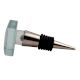 Venetian Clear Square Flat Glass Wine Stopper (Set of one Piece)