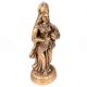 Brass Standing Lady with Pot