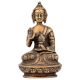Brass Sitting Meditating Buddha Statue