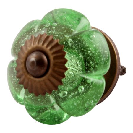 Green Melon Glass Drawer Knob Online