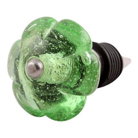 Green Melon Glass Wine Stopper (Set of one piece)