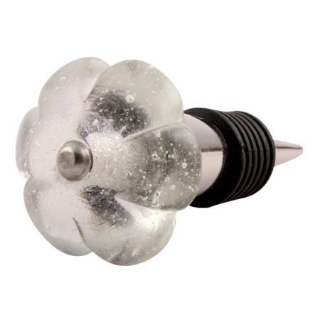 Clear Melon Glass Wine Stopper (Set of one piece)