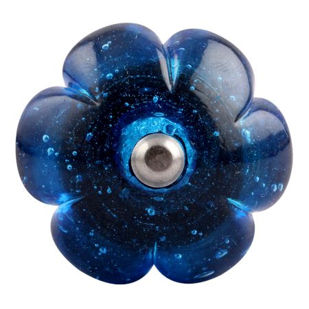 Royal Blue Melon Glass Wine Stopper (Set of one piece)