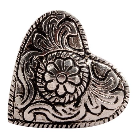 Aluminium Heart Shape Wine Stopper (Set of one Piece)