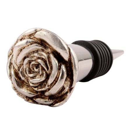 Rose Aluminium Wine Stopper (Set of one Piece)