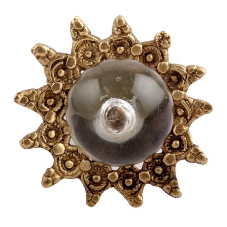 Clear Glass Wine Stopper (Set of one Piece)