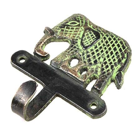 Brass Elephant Wall Hooks