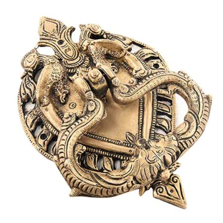 Ornate Brass Door Knocker