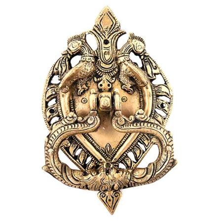 Ornate Brass Door Knocker