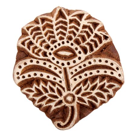 Set of 1 Piece New Wooden Printing Block
