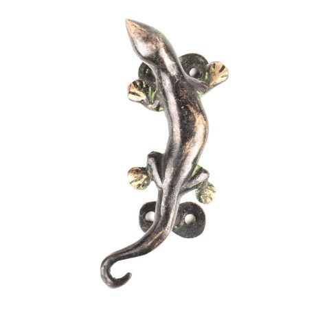 Lizard Shaped Bronze Door Handle
