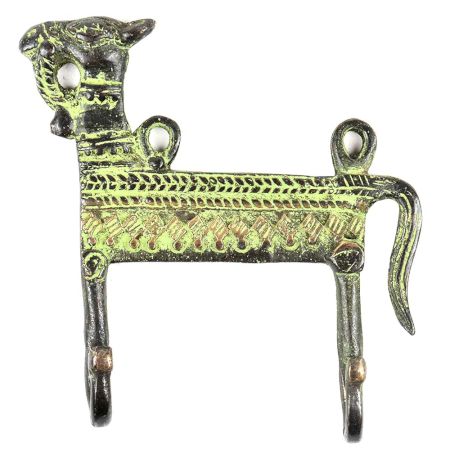 Decorative Bronze Camel Two Wall Hooks
