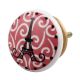 Pink Paris Eiffel Tower Flat Dresser Knob
