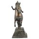 Brass Female Kachchi Ghodi Dance Statue